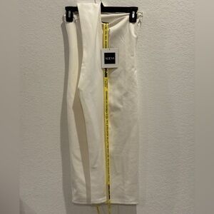 NWT Alieva Dasha Modern Midi Dress in off white